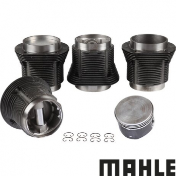 Kolben und Zylindersatz, Hersteller Mahle, "slip in", 85,5 - 87 mm, 1584 - 1641 ccm